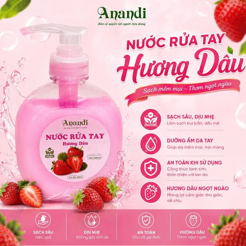 Nước Rửa Tay Anandi
