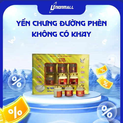 Yến chưng đường phèn không có khay