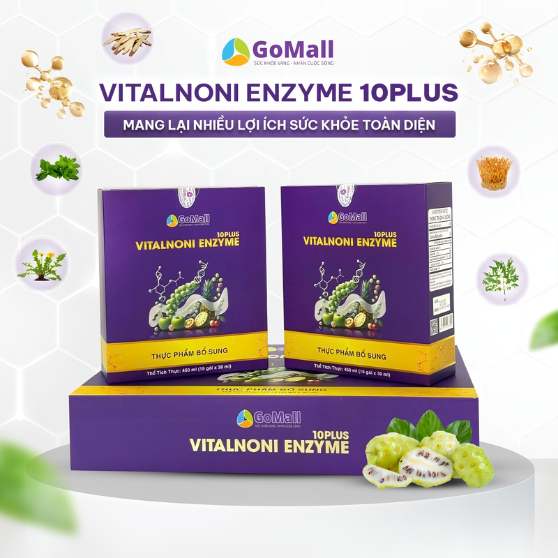 Thực phẩm bổ sung Vitalnoni Enzyme 10Plus