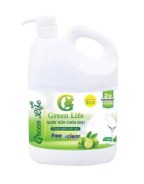 Nước rửa chén hương 1.6L Chanh