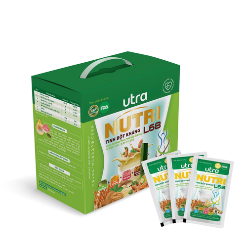 Tinh Bột Kháng Utra Nutri L68 (15 gói x20g)
