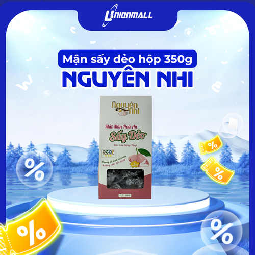 Mận sấy dẻo hộp 350gr ( đặc sản đồng tháp) - 0COP 3 sao