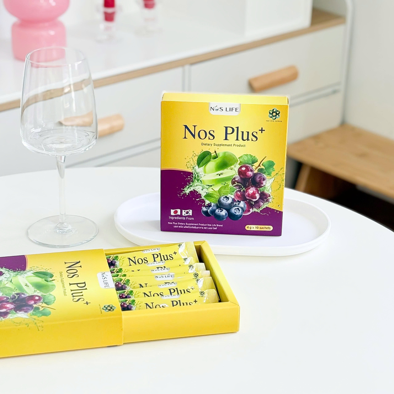 NOS PLUS - THẢI ĐỘC MÁU - HỘP 40GR ( 10 GÓI )
