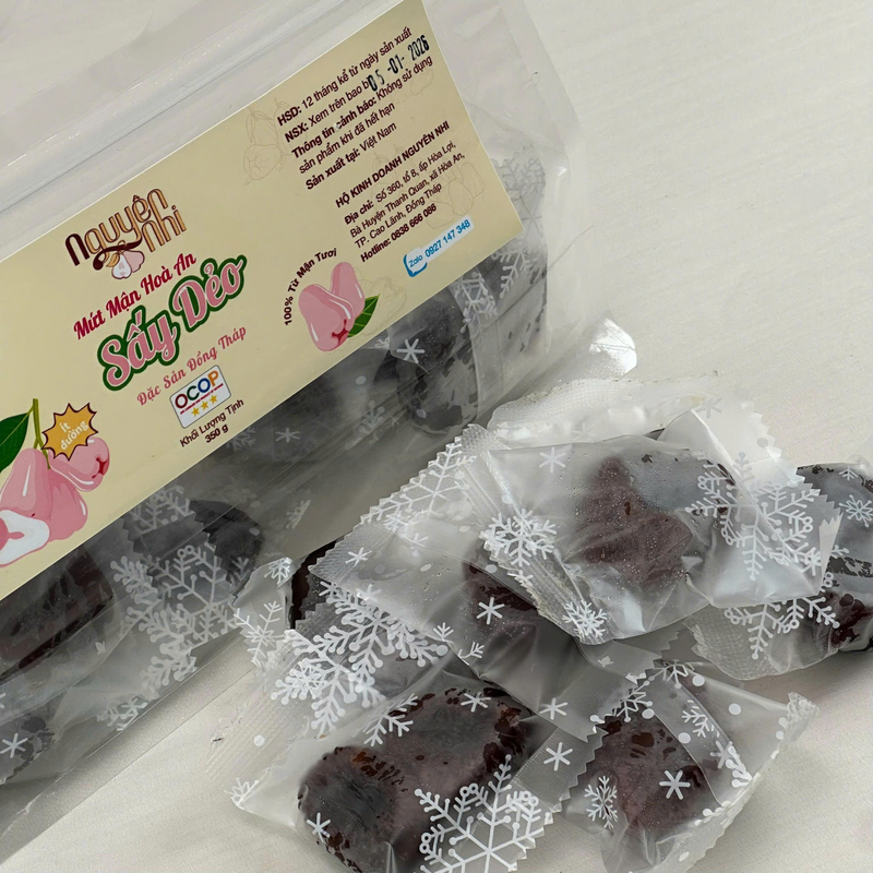 Mận sấy dẻo túi 350gr (đặc sản đồng tháp) - OCOP 3sao