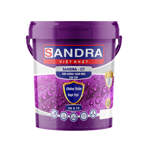 SANDRA- CT Sơn chống thấm màu cao cấp 20kg