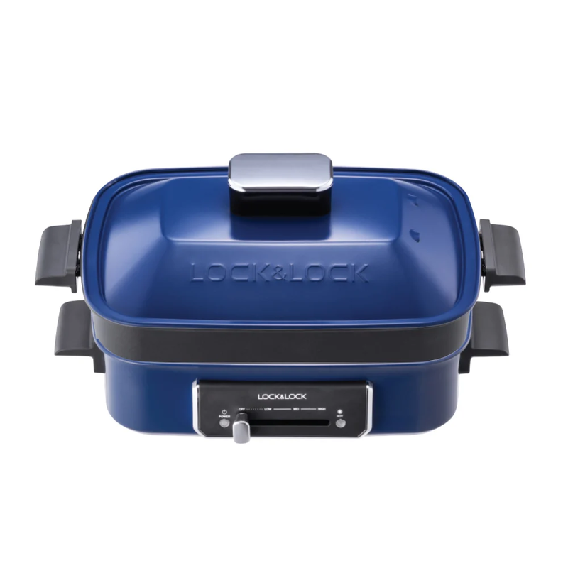 Nồi Điện Đa Năng LocknLock 2.5L - Màu Navy - EJG556