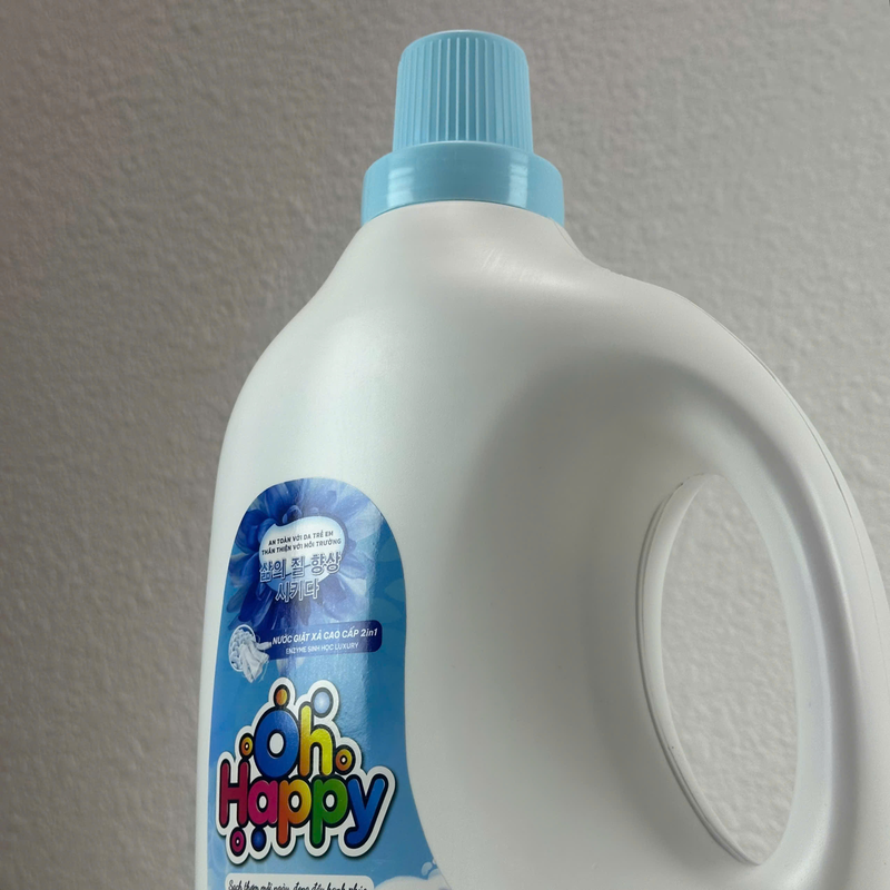 Nước giặt OH HAPPY 2in1 Enzyme Sinh Học Luxury 3,6kg