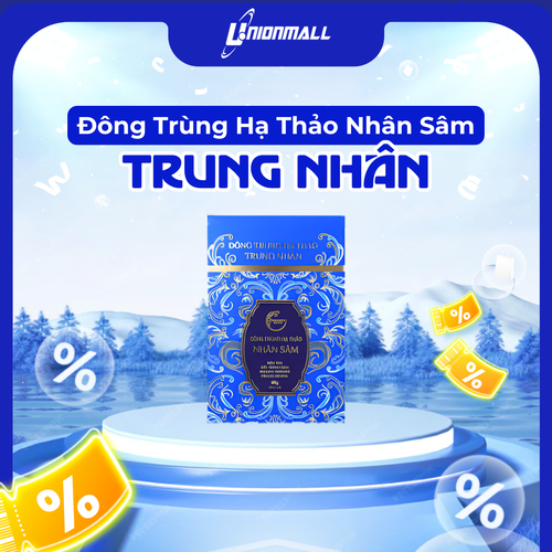 Đông Trùng Hạ Thảo Nhân Sâm - Hòa Tan Sấy Thăng Hoa 60g (20gói x 3g)