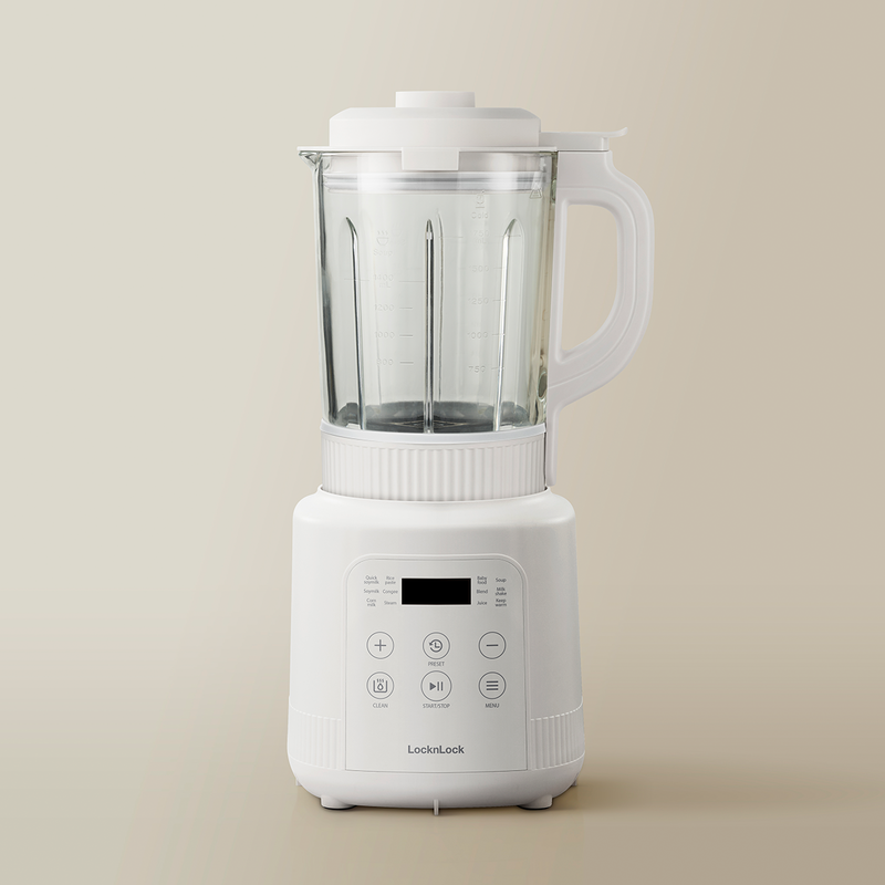 Máy Làm Sữa Hạt Đa Năng Locknlock Bianco Heating Blender 1.75L, 800W, 220V, 50Hz - Màu ngà - EJM486IVY