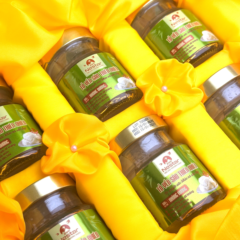 Yến Sào Thiên Nhiên Không Đường ( Hộp 6 Hũ )