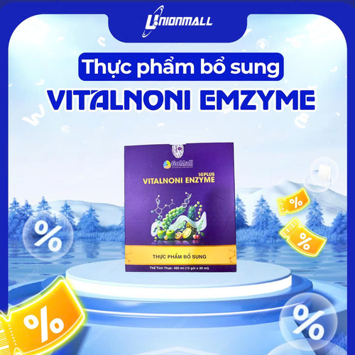 Thực phẩm bổ sung Vitalnoni Enzyme 10Plus  ( Hộp 15 gói )
