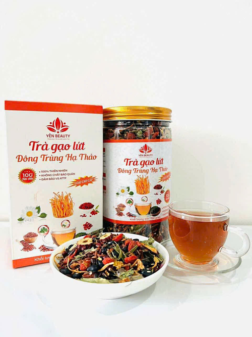TRÀ GẠO LỨT ĐÔNG TRÙNG HẠ THẢO 700GR