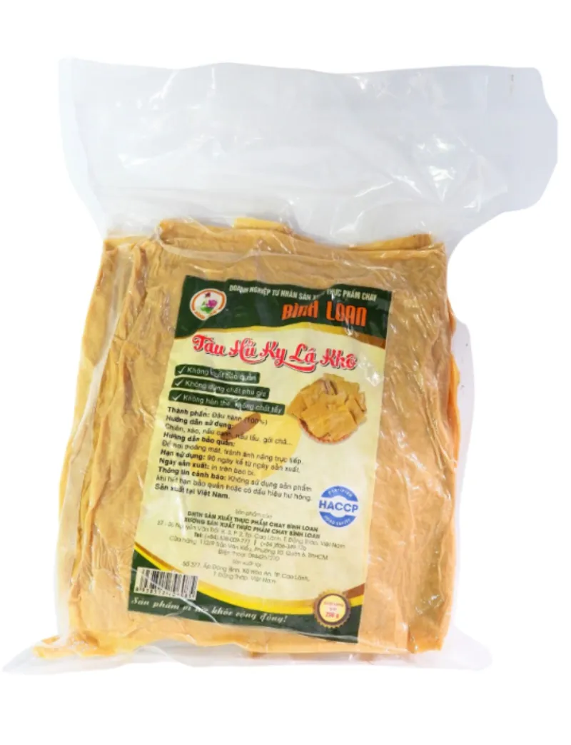 KHÔ TÀU HỦ KY 250GR/ GÓI