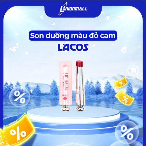 Son dưỡng LAcos màu đỏ cam