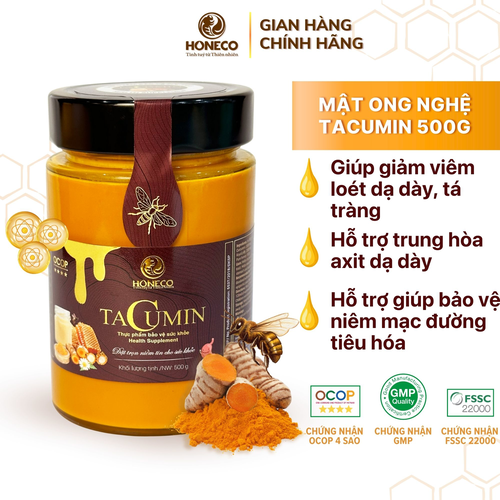 Mật ong nghệ sữa chúa Tacumin 500g