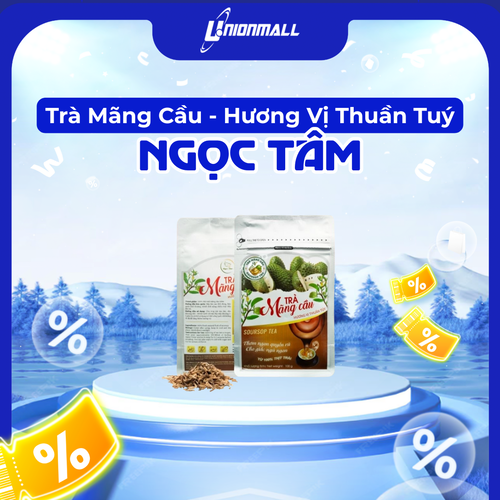Trà Mãng Cầu Ngọc Tâm -Hương vị thuần túy - Hỗ trợ hạ huyết áp- Bình ổn tim mạch