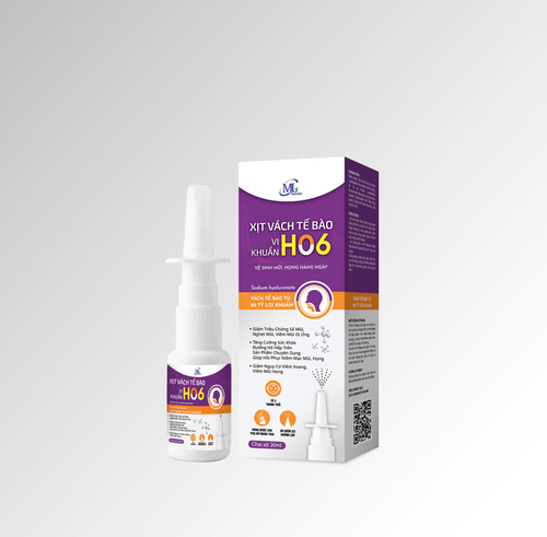 Xịt vách tế bào vi khuẩn H06