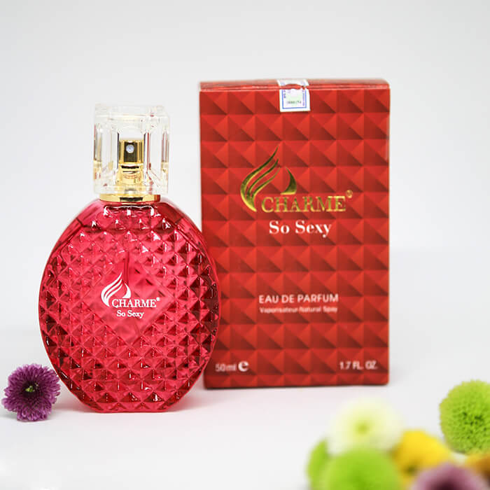 Nước Hoa Nữ CHARME SO SEXY 50ml Lưu Hương Lâu Phong Cách Quyến Rũ, Sang Trọng, Hiện Đại Nước Hoa Chính Hãng