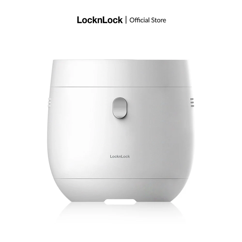 Nồi cơm điện tử Locknlock Pearl rice cooker 220-240V, 50-60Hz, 350W, 1.0L- Màu trắng - EJR376WHT