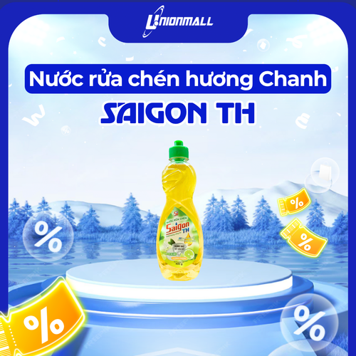 Nước rửa chén Saigon TH 400gram hương Chanh