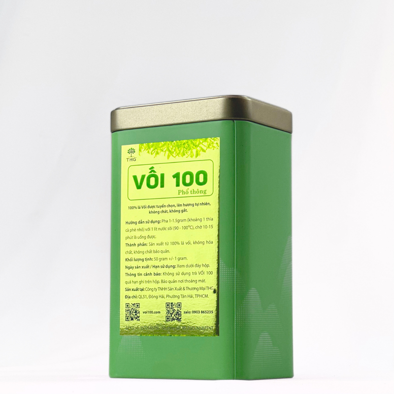 TRÀ VỐI 100 PHỔ THÔNG 150 GR