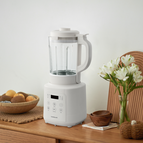 Máy Làm Sữa Hạt Đa Năng Locknlock Bianco Heating Blender 1.75L, 800W, 220V, 50Hz - Màu ngà - EJM486IVY