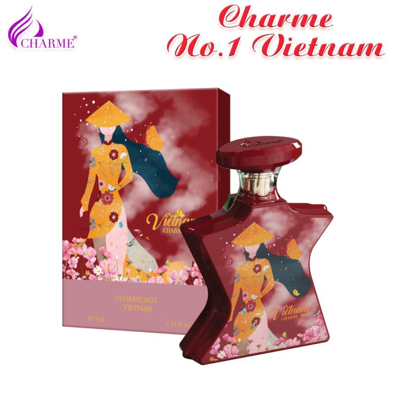 Nước Hoa Nữ CHARME N0.1 VIETNAM 15ml Hương Hoa Sen Nhẹ Nhàng Thanh Mát Tinh Tế_Nước hoa Chính Hãng