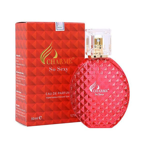 Nước Hoa Nữ CHARME SO SEXY 50ml Lưu Hương Lâu Phong Cách Quyến Rũ, Sang Trọng, Hiện Đại Nước Hoa Chính Hãng