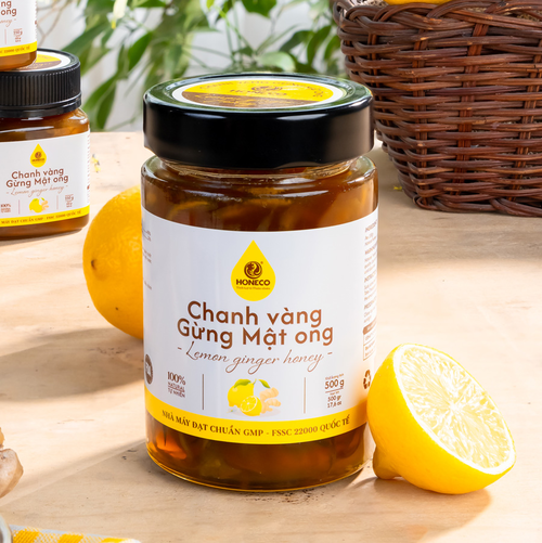 Chanh vàng gừng Mật ong 500g
