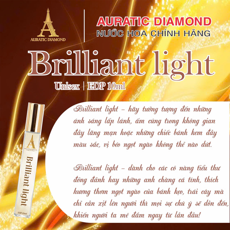 Brilliant Light – Nước Hoa Nữ Ngọt Ngào, Quyến Rũ & Gây Thương Nhớ