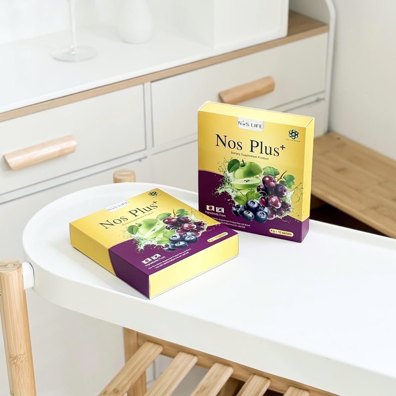 NOS PLUS - THẢI ĐỘC MÁU - HỘP 40GR ( 10 GÓI )