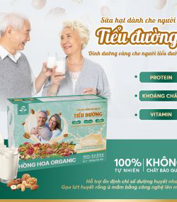 Sữa hạt dành cho Người Tiểu Đường hộp 900gr