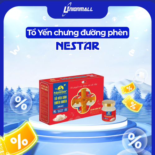 Tổ Yến chưng đường phèn (hộp 6 hũ)