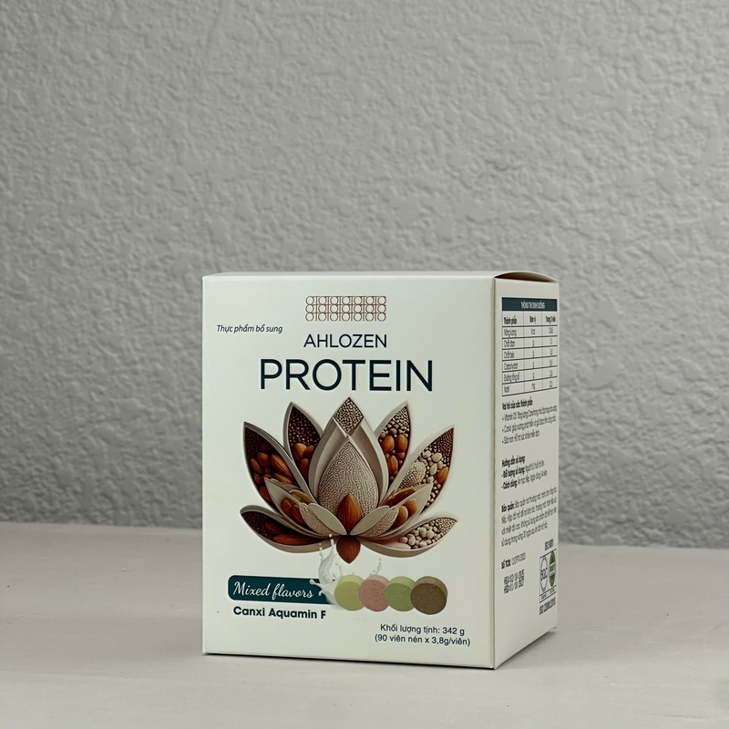 Viên nhai bổ sung Protein Ahlozen tăng cơ, giảm mỡ hiệu quả