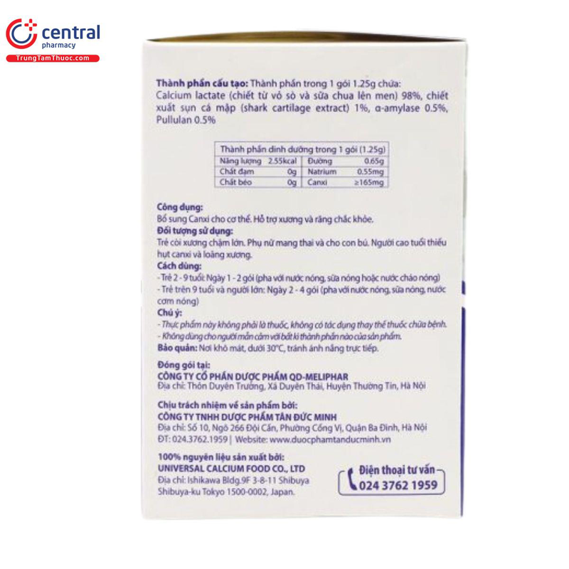 Canxi cơm Unical for Rice Nhật Bản – Đề án 818 Bộ Y Tế