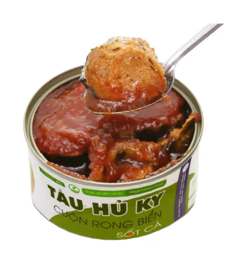 TÀU HỦ KY CUỘN RONG BIỂN SỐT CÀ HỘP 200GR