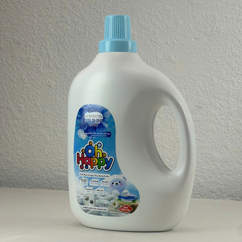 Nước giặt OH HAPPY 2in1 Enzyme Sinh Học Luxury 3,6kg