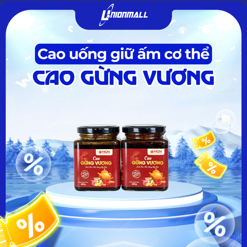 CAO GỪNG VƯƠNG - TĂNG CƯỜNG SỨC ĐỀ KHÁNG, GIỮ ẤM CƠ THỂ ( Hộp 250gr)