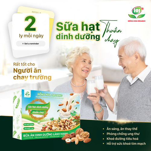 Sữa hạt dinh dưỡng thuần chay 41 vị hạt