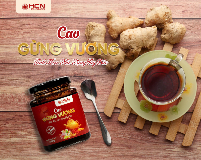CAO GỪNG VƯƠNG - TĂNG CƯỜNG SỨC ĐỀ KHÁNG, GIỮ ẤM CƠ THỂ ( Hộp 250gr)