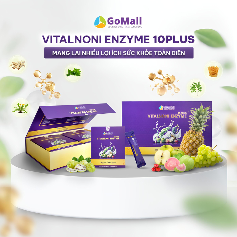 Thực phẩm bổ sung Vitalnoni Enzyme 10Plus
