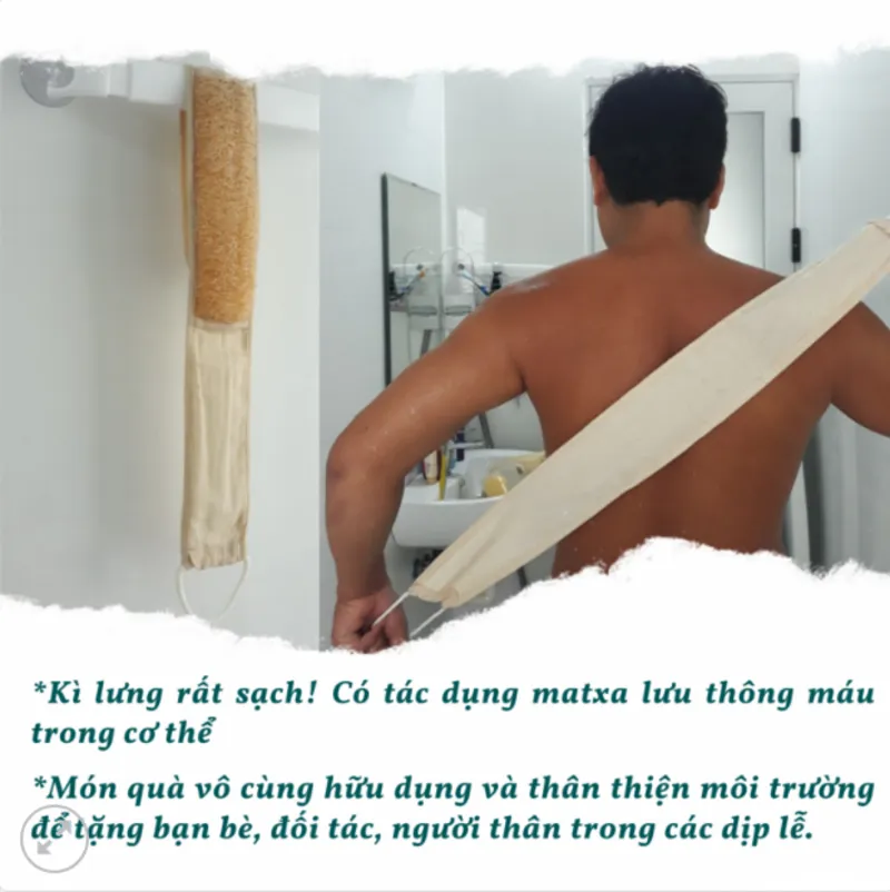 Đai Kỳ Lưng Vai Xơ Mướp