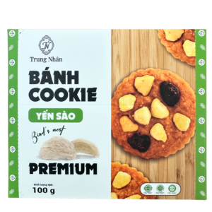 BÁNH COOKIE YẾN SÀO PREMIUM – Trao bánh ngon, Tặng dưỡng chất (100g)