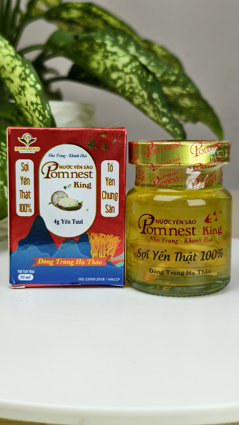 COMBO KHUYẾN MÃI MUA 2 HỘP CÀ PHÊ BƯỞI NON TẶNG 1 HŨ YẾN CHƯNG POMNEST