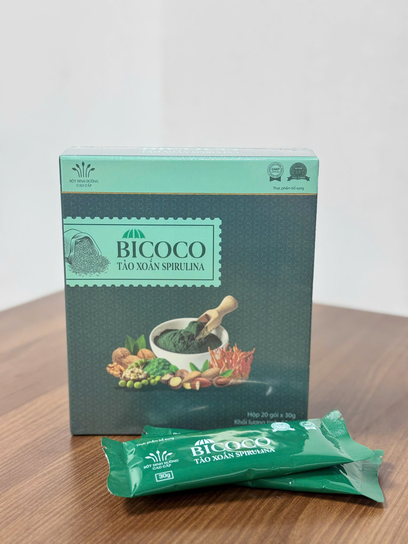 Bữa ăn Dinh Dưỡng Bổ Sung Tảo Xoắn