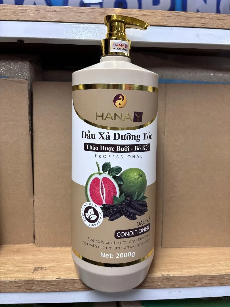 Bộ gội xả thảo dược Hanay 2000ml