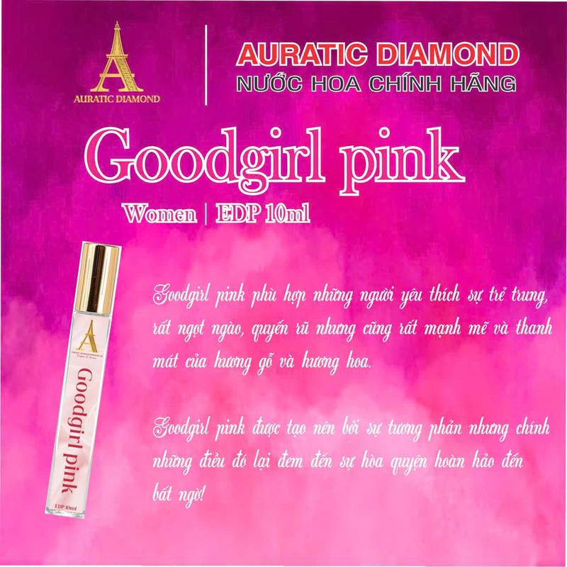 Good Girl Pink EDP – Nước Hoa Nữ Ngọt Ngào, Thanh Lịch & Mạnh Mẽ