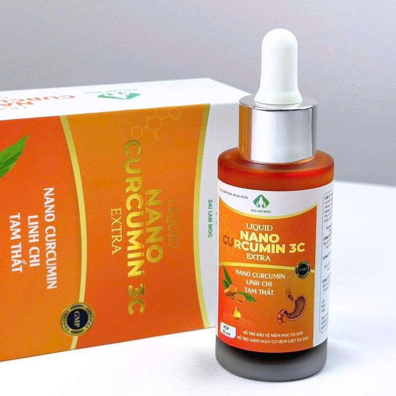 NANO CURCUMIN 3C EXTRA BẢO VỆ DẠ DÀY HỖ TRỢ TIÊU HOÁ