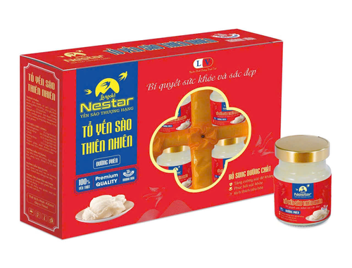 Tổ Yến chưng đường phèn (hộp 6 hũ)