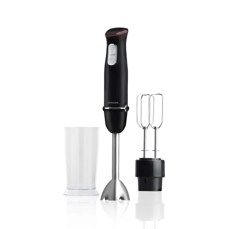 Máy Xay Cầm Tay Đa Năng Multi - Purpose 2 In 1 Hand Blender- Màu Đen - LocknLock - EJM516BLK